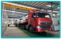 天意機(jī)械裝飾及保溫一體化板生產(chǎn)線(xiàn)成功發(fā)往威海