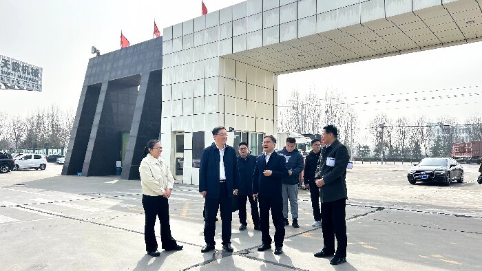 市自然資源和規(guī)劃局黨組書記、局長(zhǎng)王建調(diào)研天意機(jī)械